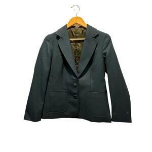 VTG The Scottish Lion Pure New Wool Blazer Made in Scotland Size 36 (S) Preppy
